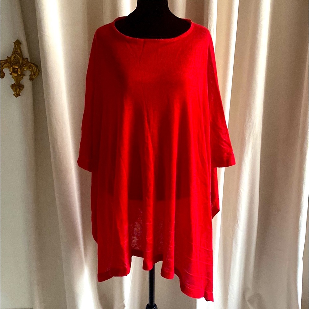 COPY - Brooks Brothers Red Pancho One Size Fits All